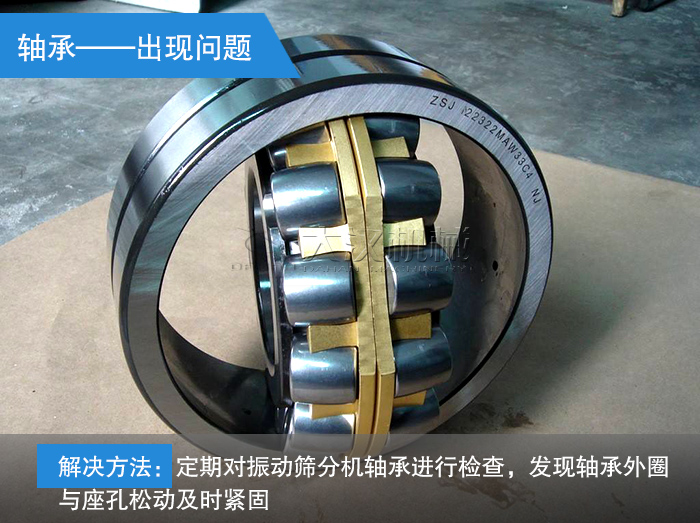 振動(dòng)篩分機(jī)軸承